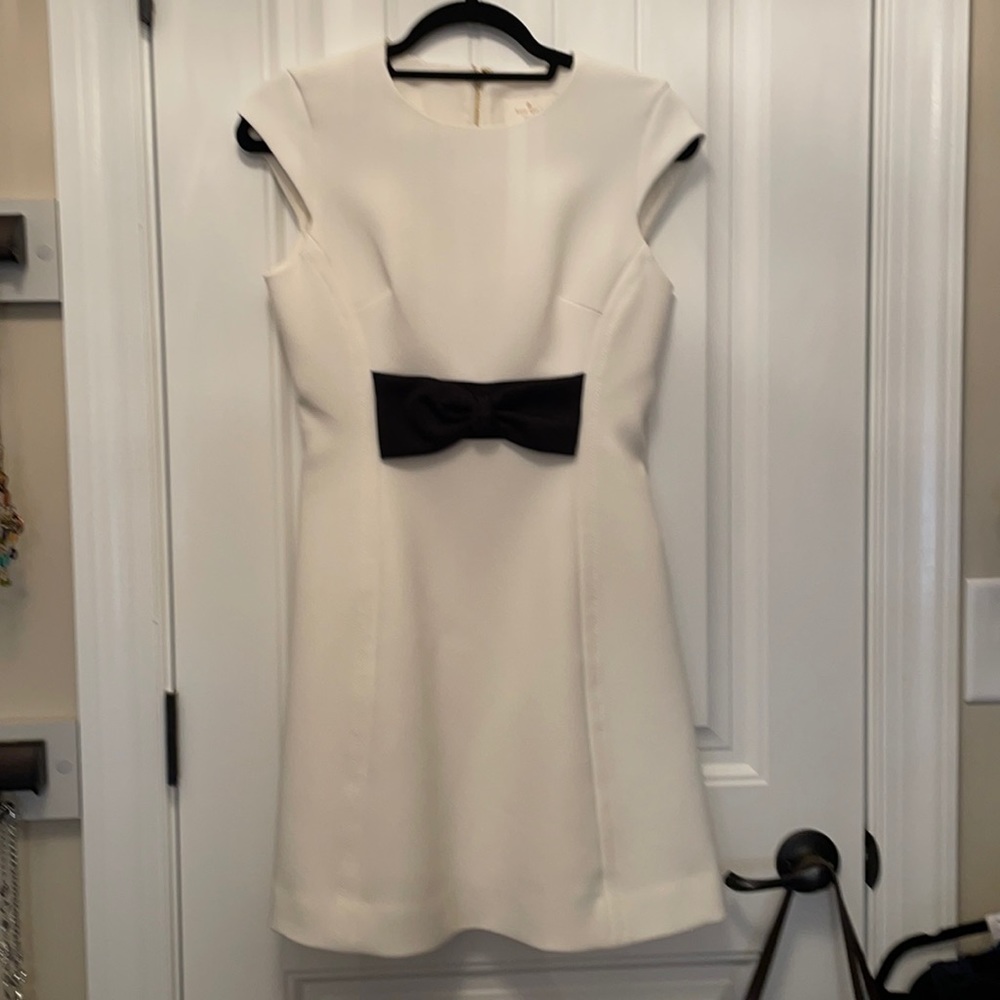 KATE SPADE stretch crepe bow dress Worn 1x